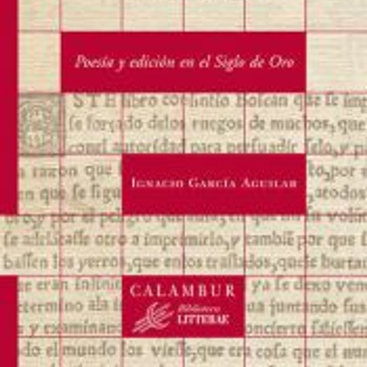 Poesía y edición en el Siglo de Oro 1