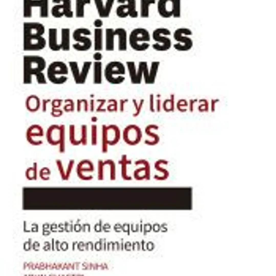 Organizar y liderar equipos de ventas 1