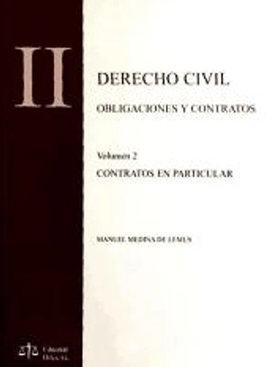 DERECHO CIVIL II OBLIGACIONES Y CONTRATOS Volumen 2 CONTRATOS EN PARTICULAR