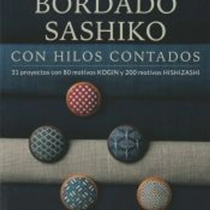 Bordado sashiko con hilos contados 1