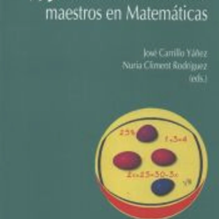 Modelos de formación de maestros en matemáticas 1