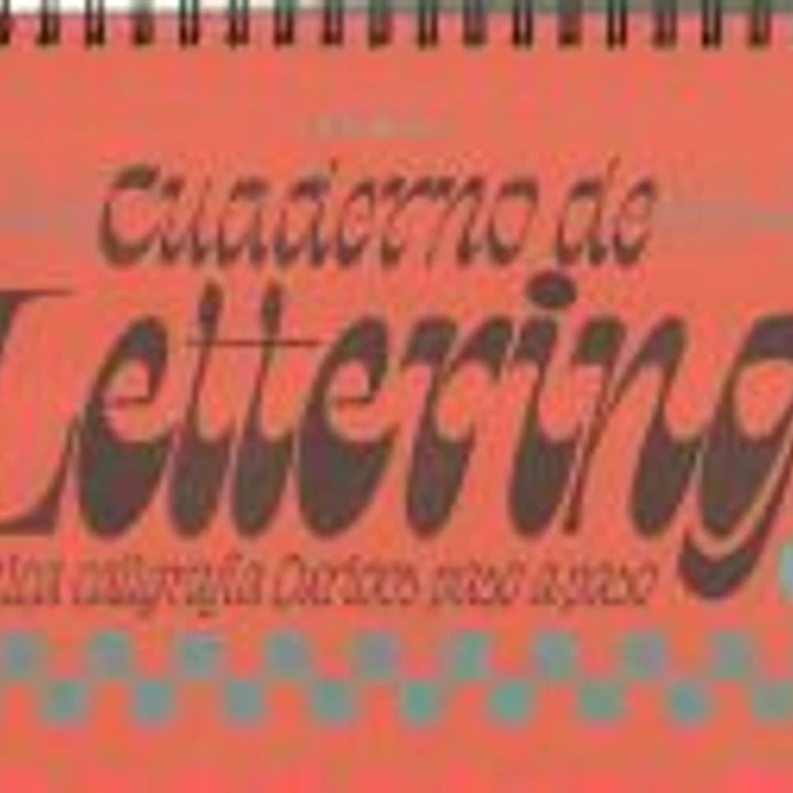 Cuaderno de lettering. Practica caligrafía Curioos paso a paso 1