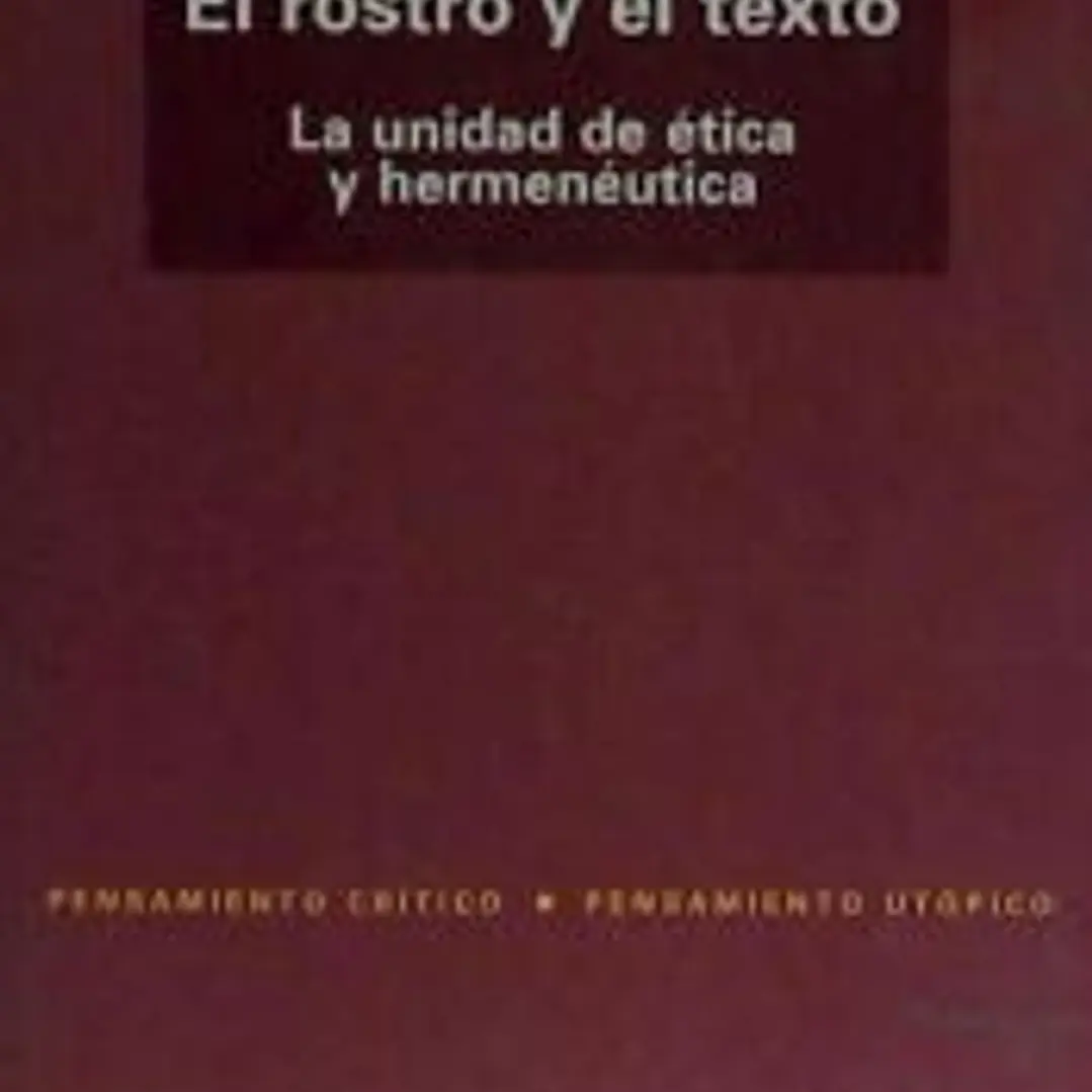El rostro y el texto 1
