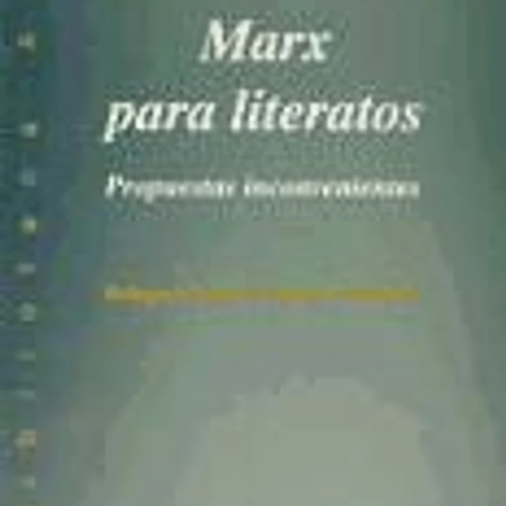 Marx para literatos 1