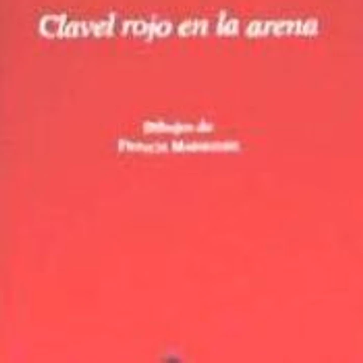 Clavel rojo en la arena 1