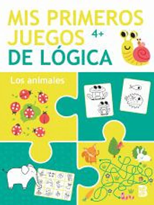 MIS PRIMEROS JUEGOS DE LÓGICA +4 LOS ANIMALES