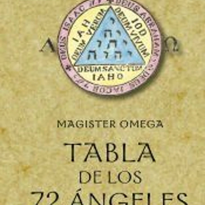Tabla de los 72 ángeles 1