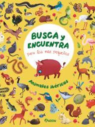 Busca y encuentra para los más pequeños. Animales ibéricos