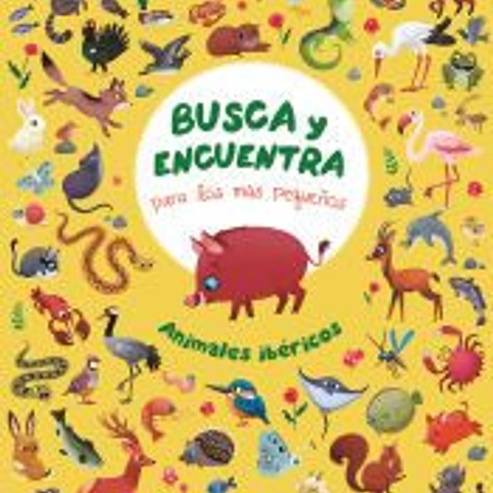 Busca y encuentra para los más pequeños. Animales ibéricos 1