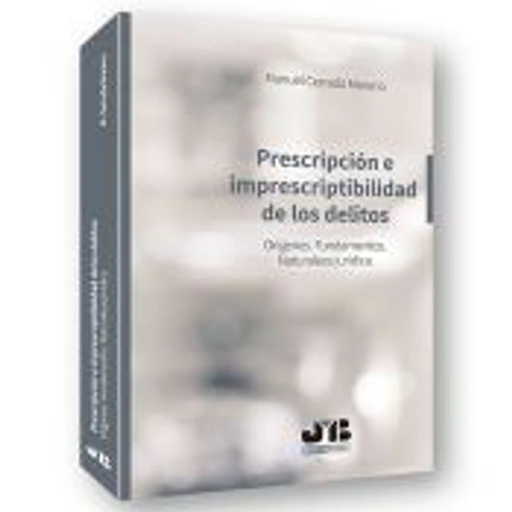 Prescripción e imprescriptibilidad de los delitos. 1