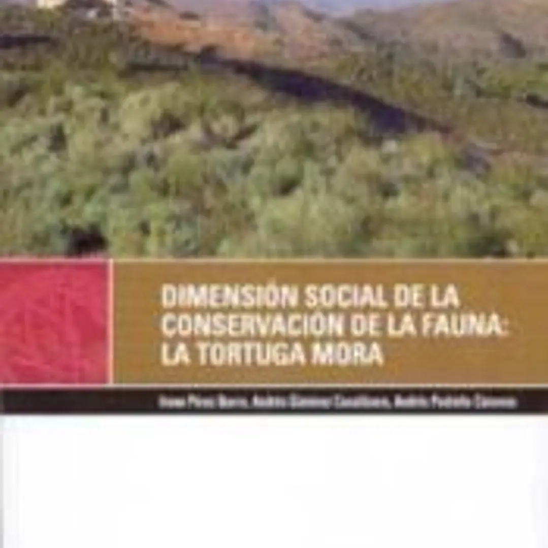 Dimensión social de la conservación de la fauna: la tortuga mora 1