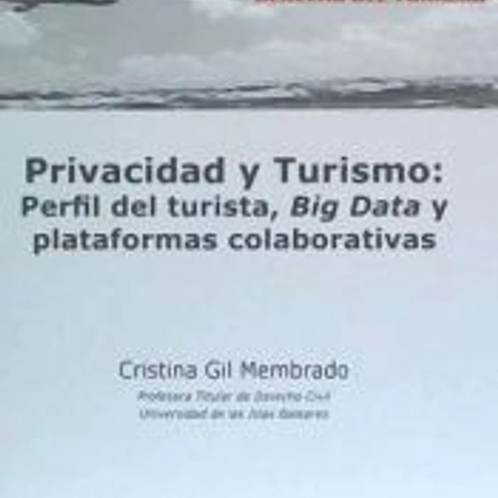 Privacidad y turismo: perfil del turista, Big Data y plataformas colaborativas 1