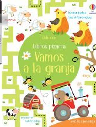 Vamos a la granja. Libros pizarra