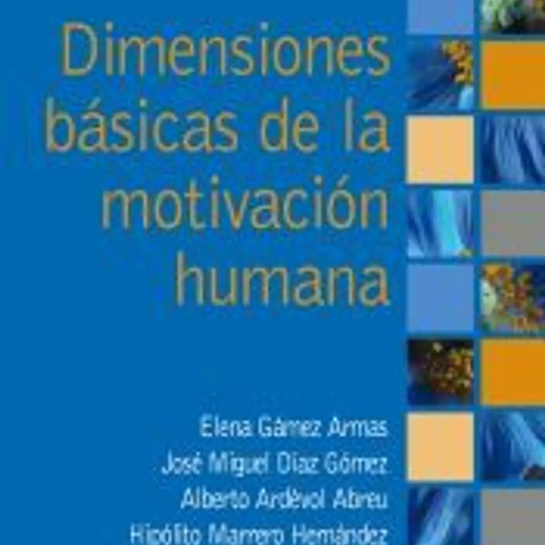 Dimensiones básicas de la motivación humana 1