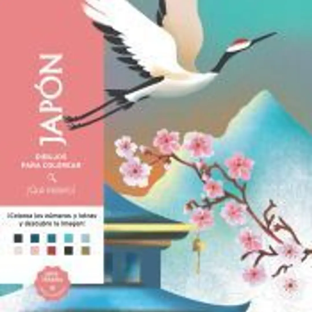 Dibujos para colorear, ¡qué misterio! Japón 1