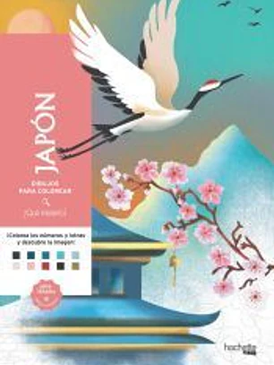 Dibujos para colorear, ¡qué misterio! Japón
