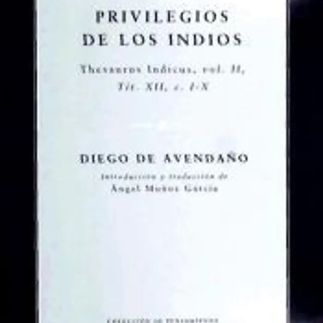 PRIVILEGIOS DE LOS INDIOS 1
