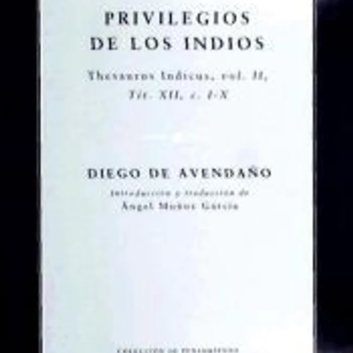 PRIVILEGIOS DE LOS INDIOS 1