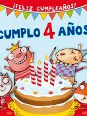 ¡Cumplo 4 años!