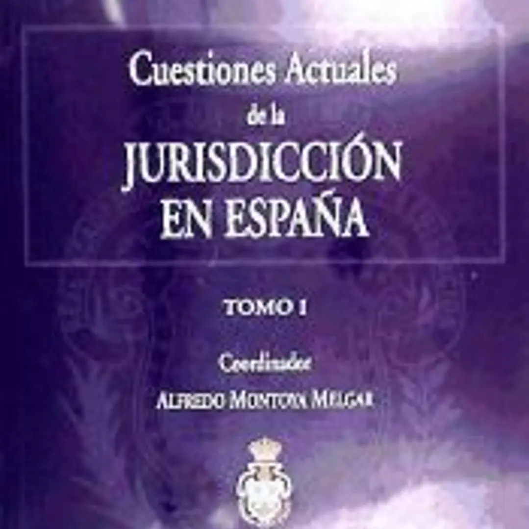 Cuestiones actuales de la jurisdicción en España. tomo I 1