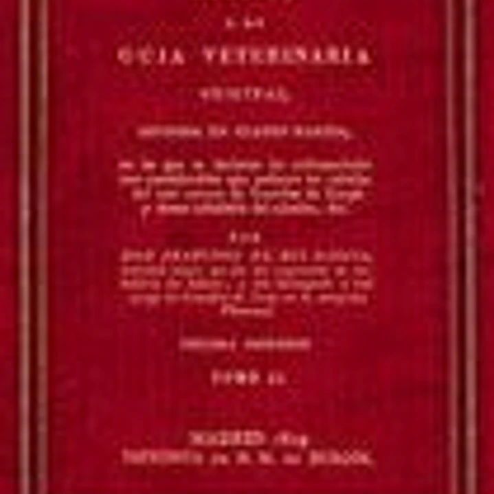 Facsímil: Guia veterinaria original. Tomo II. Adicion 1
