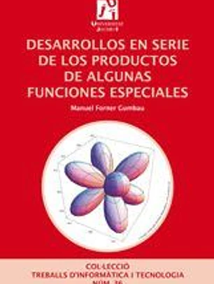 Desarrollos en serie de los productos de algunas funciones especiales