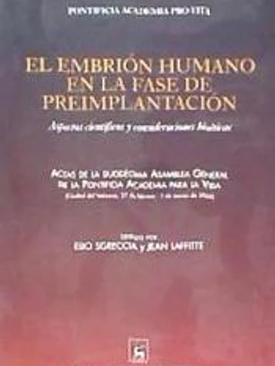 El embrión humano en la fase de preimplantación