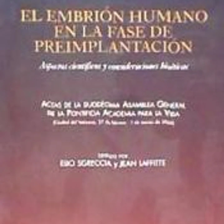 El embrión humano en la fase de preimplantación 1