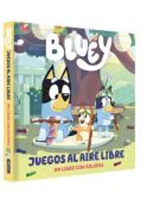 Bluey. Libro de cartón con solapas - Juegos al aire libre