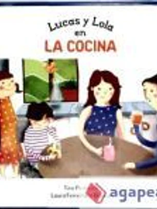 LUCAS Y LOLA EN LA COCINA