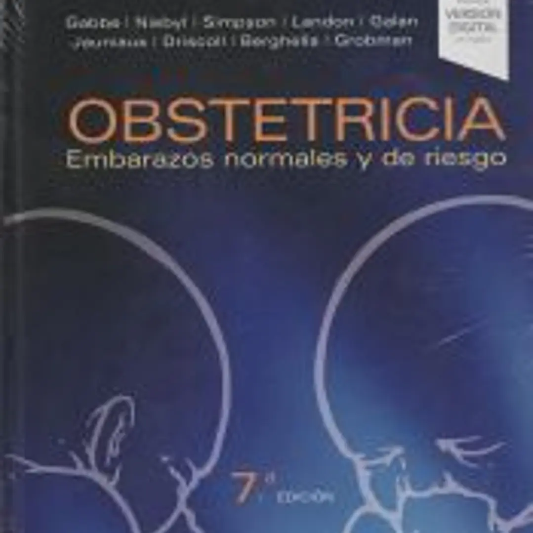 Obstetricia: Embarazos normales y de riesgo 1