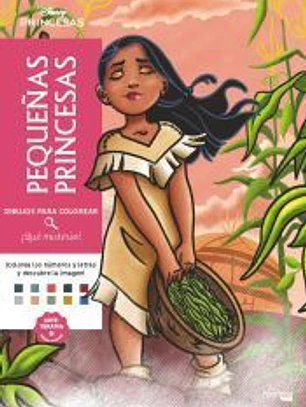 Dibujos para colorear, ¡qué misterio! Pequeñas princesas