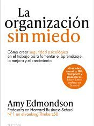 La organización sin miedo