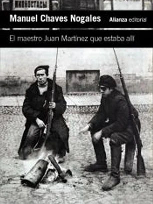El maestro Juan Martínez que estaba allí