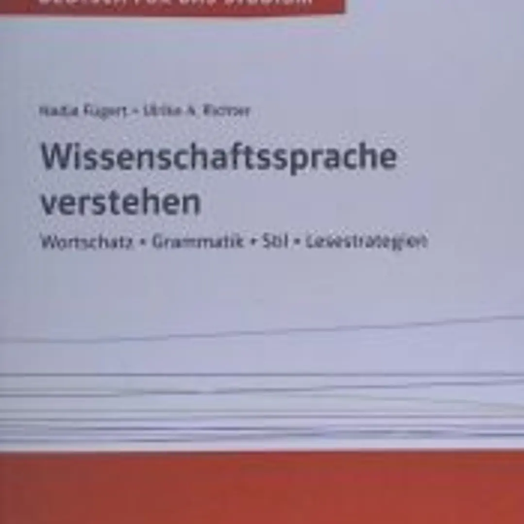 Wissenschaftssprache verstehen, tomo 1, libro del alumno y libro de ejercicios 1