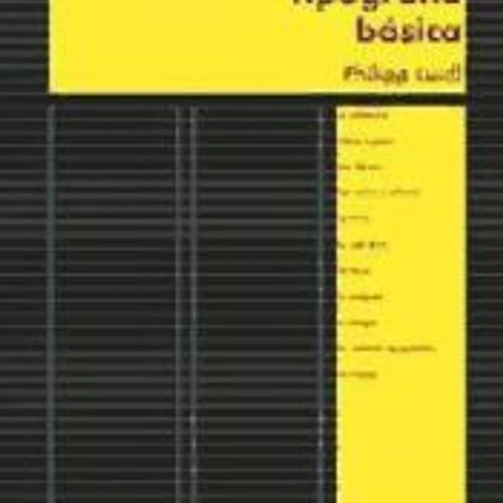 Tipografía básica 1