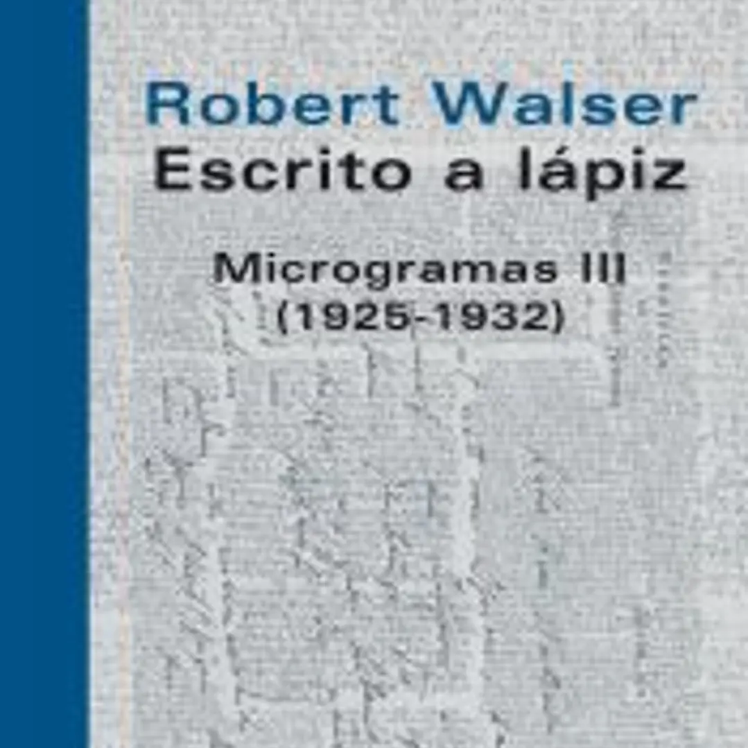 ESCRITO A LAPIZ MICROGRAMAS III (1925-1932) 1