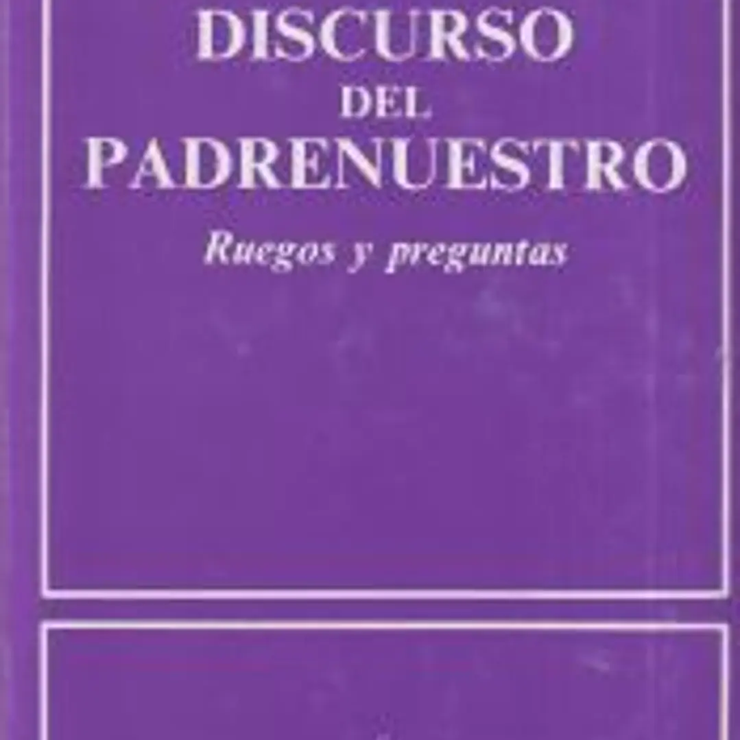 Discurso del Padrenuestro. 1