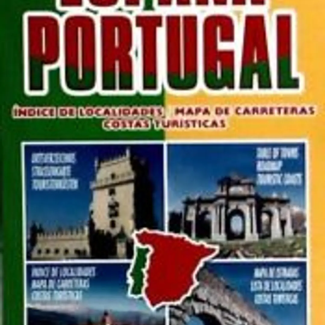 MAPA DE CARRETERAS DE ESPAÑA Y PORTUGAL 1