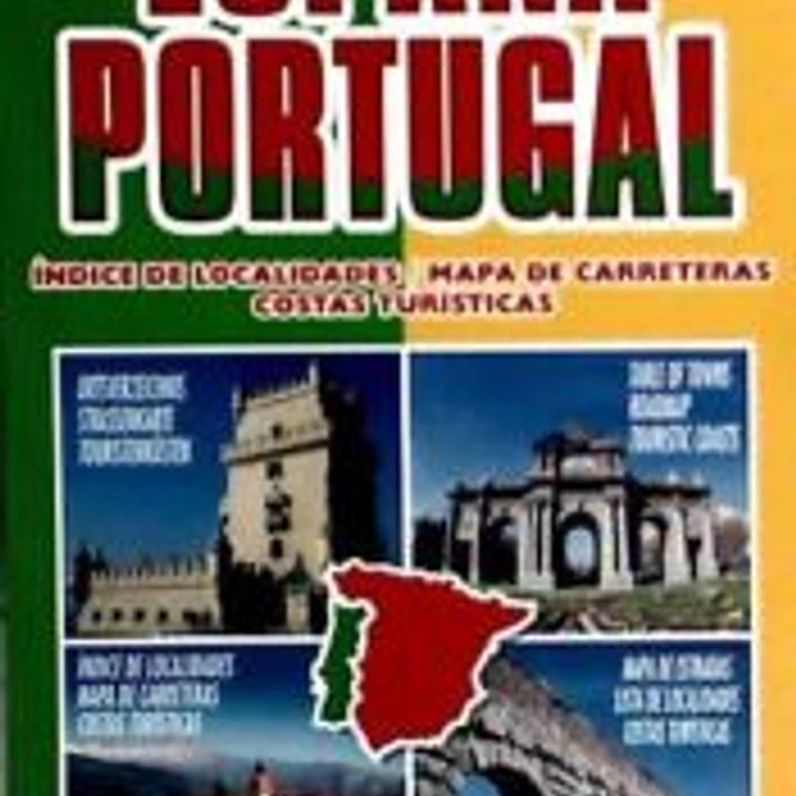MAPA DE CARRETERAS DE ESPAÑA Y PORTUGAL 1