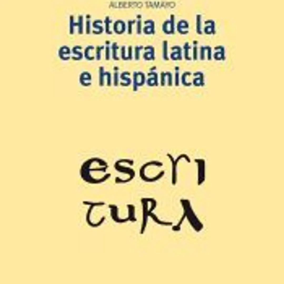 Historia de la escritura latina e hispánica 1