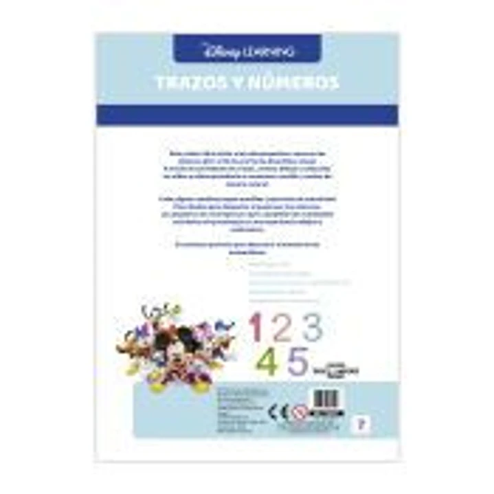 DISNEY - TRAZOS Y NUMEROS - MICKEY - 3-5 AÑOS 1