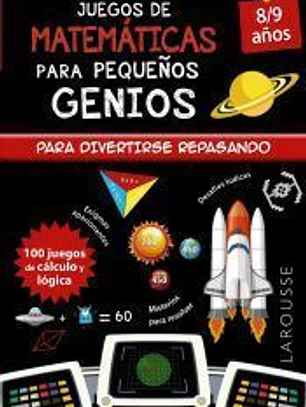 Juegos de matemáticas para pequeños genios 8-9 años