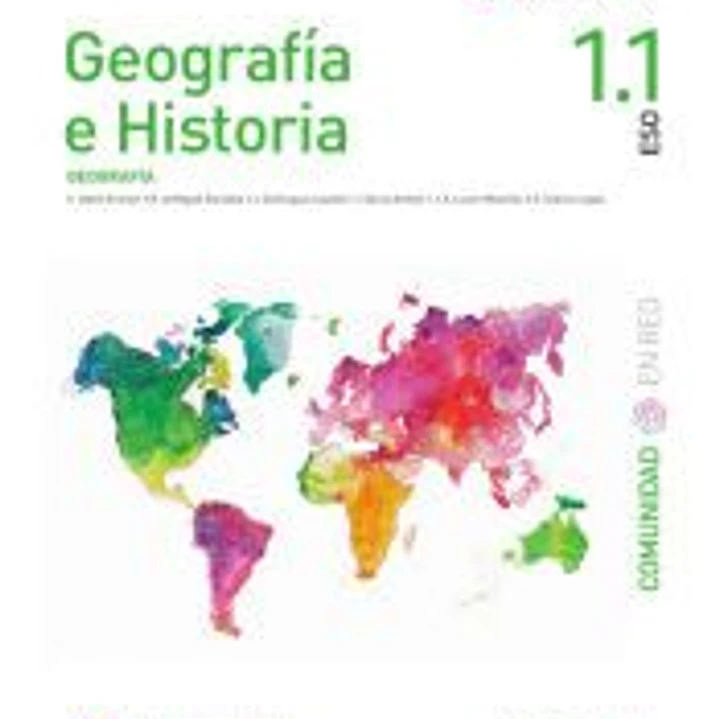 Geografía e Historia 1 (1.1 Geografía 1.2 Historia) Comunidad en Red 1