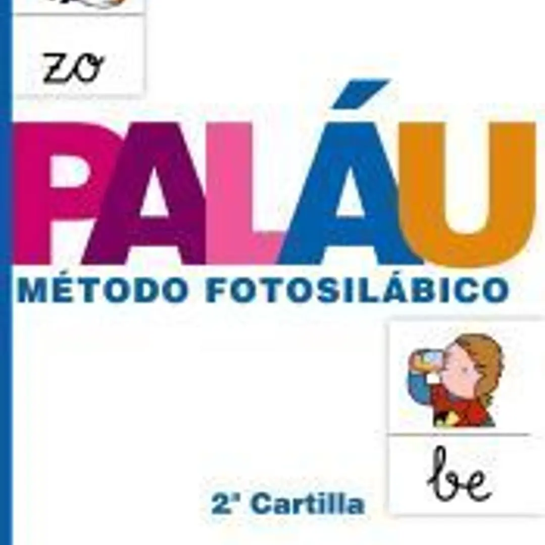 Método fotosilábico: 2.ª Cartilla. 1