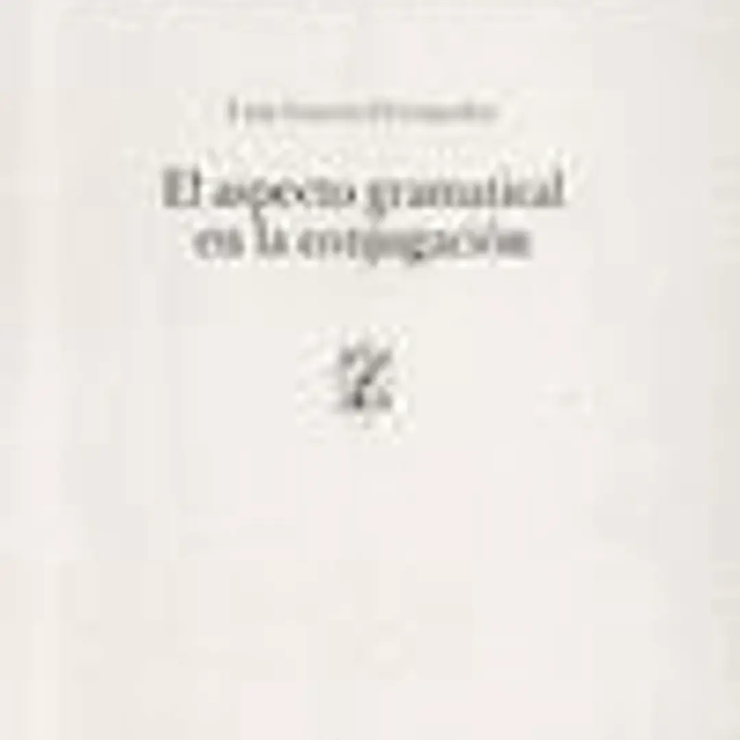 El aspecto gramatical en la conjugación (z) 1