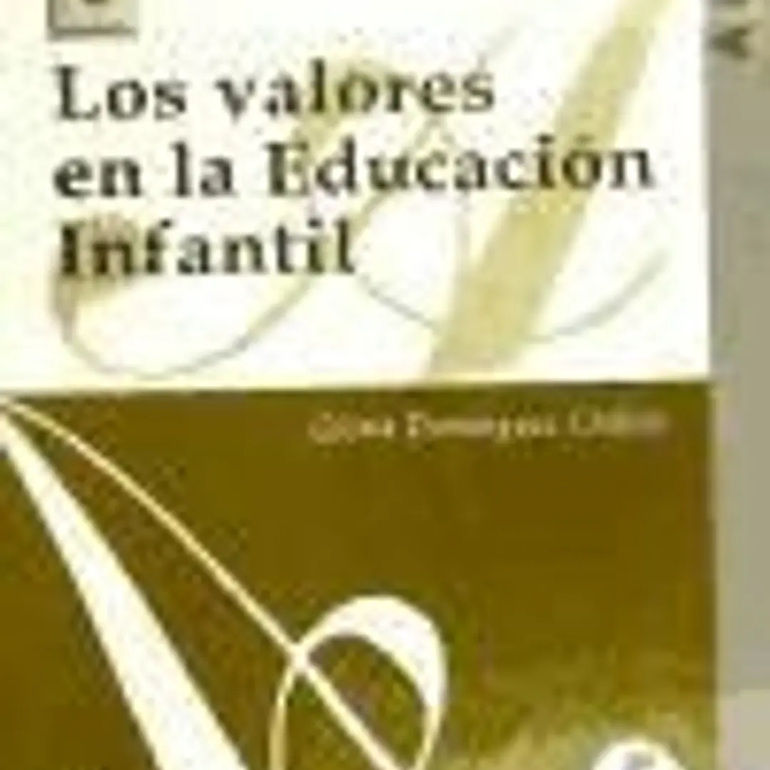 Los valores de la educación infantil 1