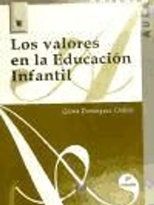 Los valores de la educación infantil