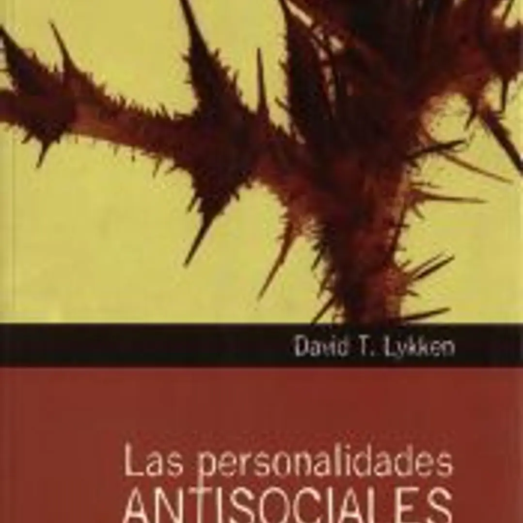 Las personalidades antisociales 1