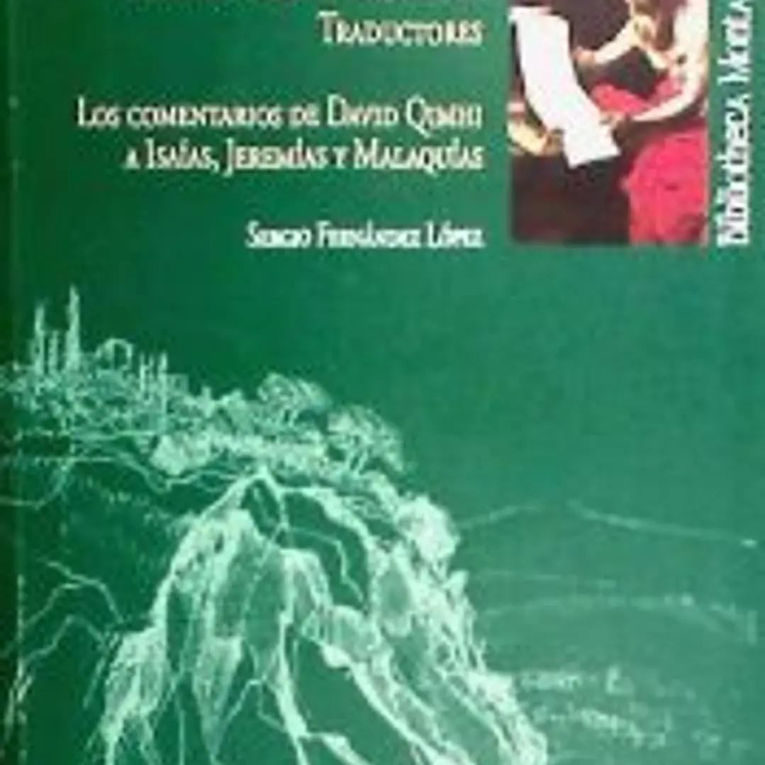 Los comentarios de David Qimhi a Isaías, Jeremías y Malaquías 1